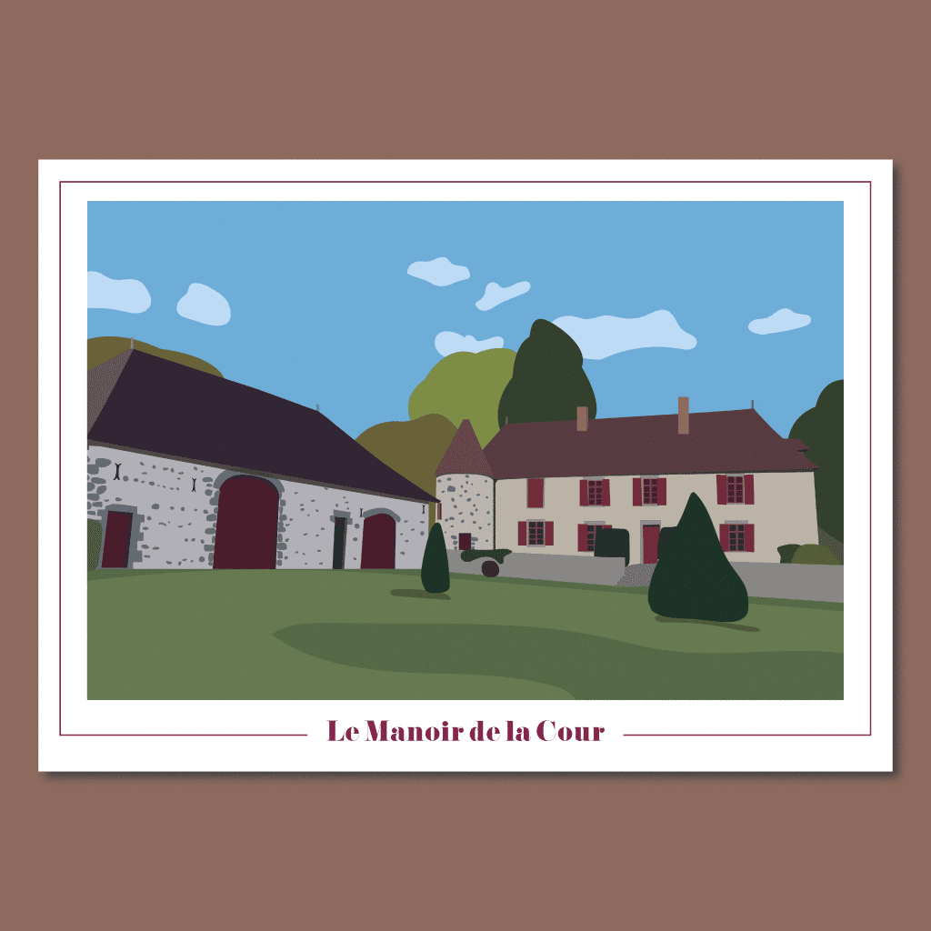 Illustration maison de campagne